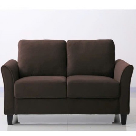 Life Coffee : Ghế Sofa Đôi + Vải Màu Cà Phê